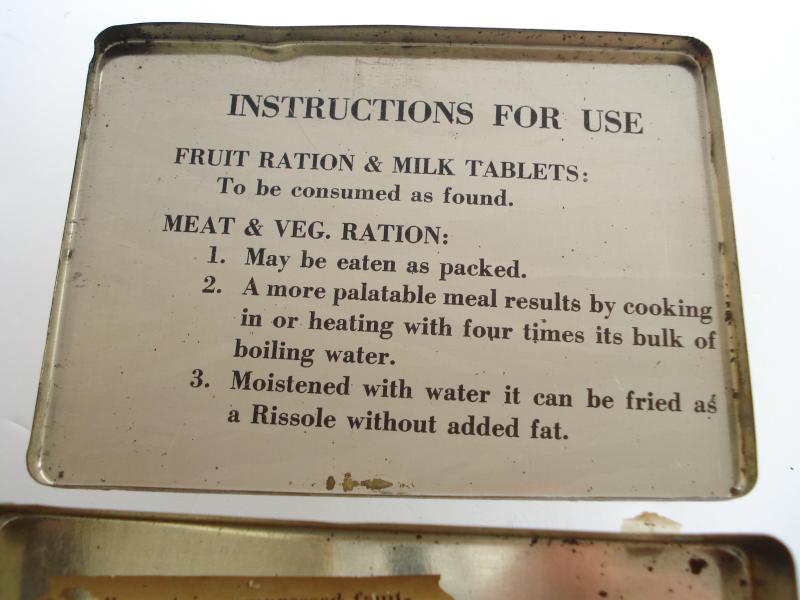 WW2 Australian Emergency Ration Tin