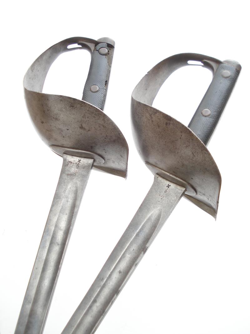 Pair Of British 1899 Pattern Swords