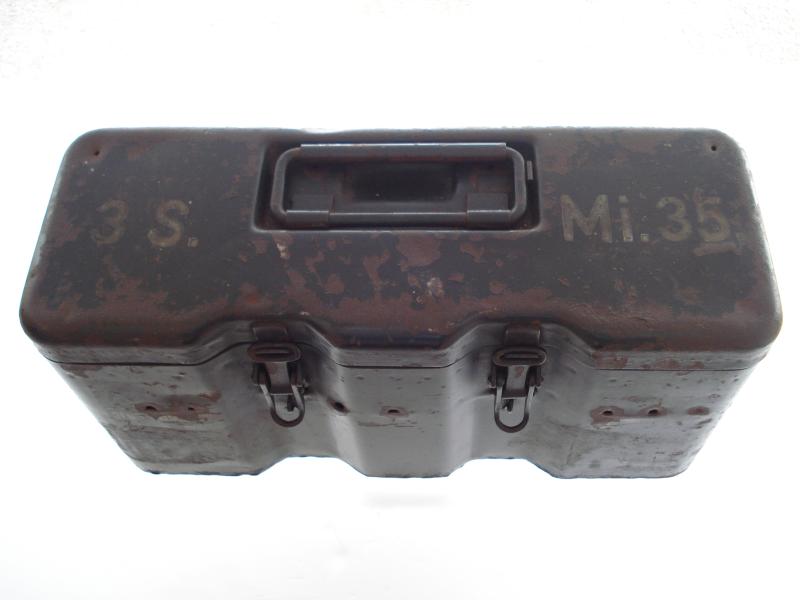 WW2 German S-Mine Steel Transit Box