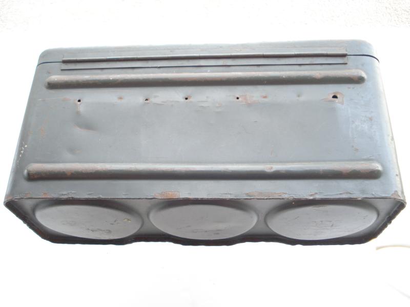 WW2 German S-Mine Steel Transit Box