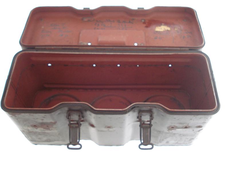 WW2 German S-Mine Steel Transit Box