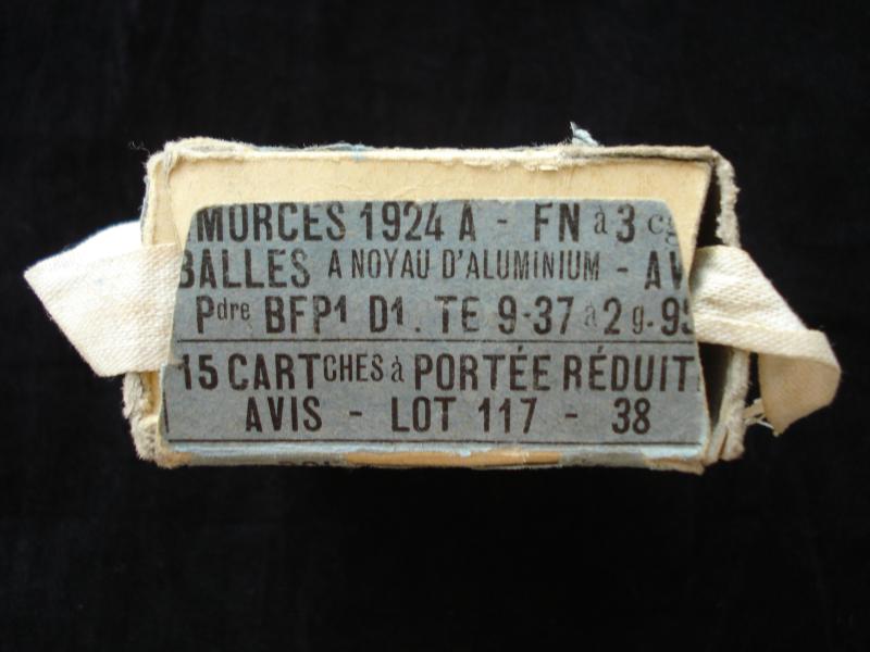 French M.G Cartridge Box