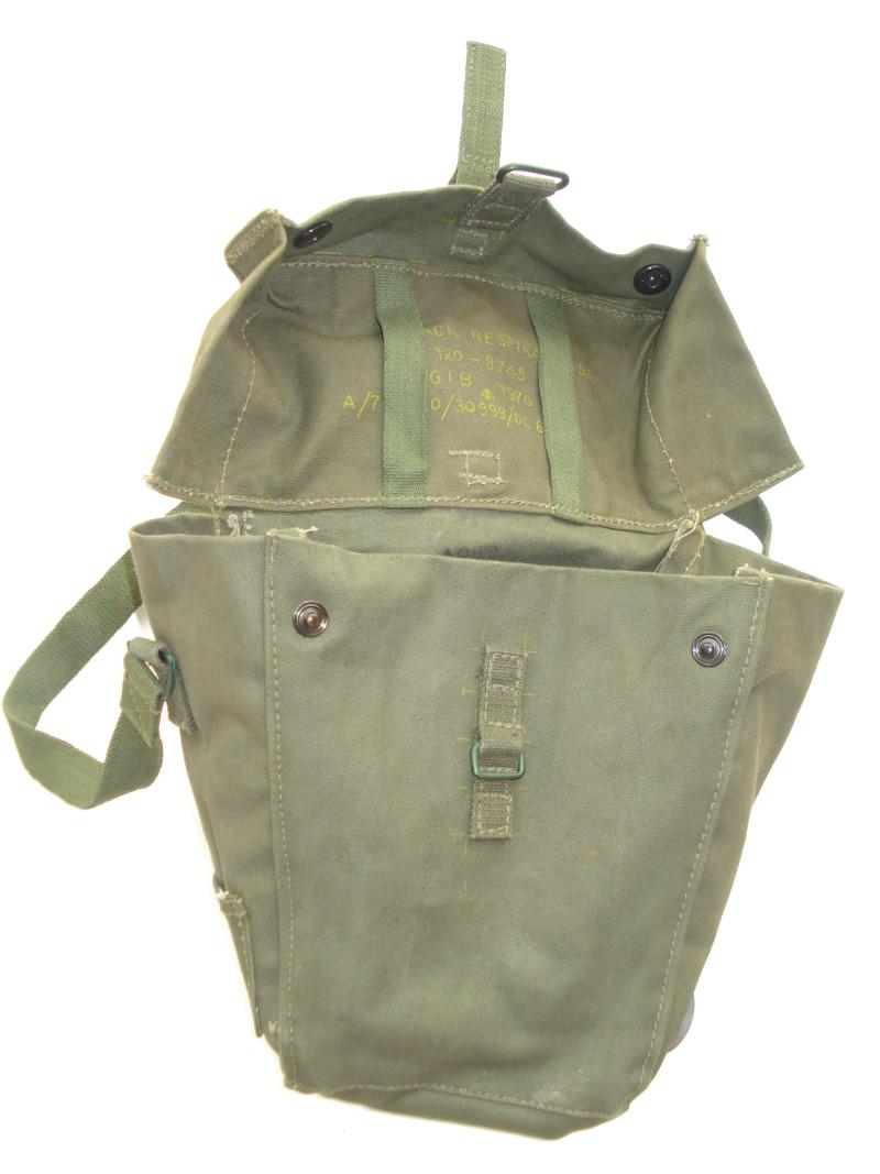 1st Pattern S6 Respirator Haversack, 1970 Dated