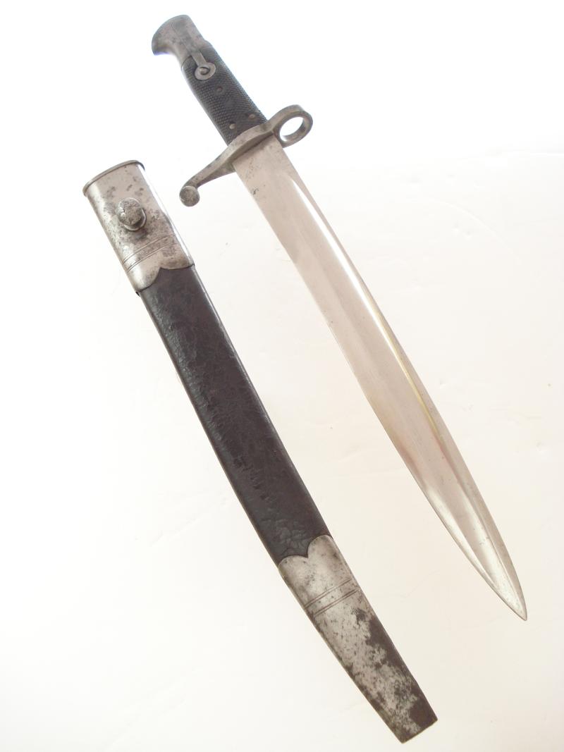British, Shortened Yataghan Bayonet For Martini Henry