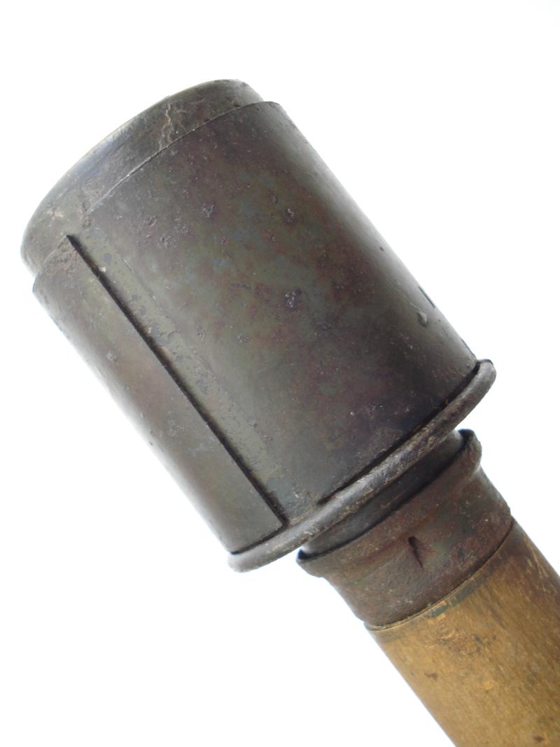 WW2 German M24 H.E Stick Grenade with Frag Sleeve, 1943 Dated