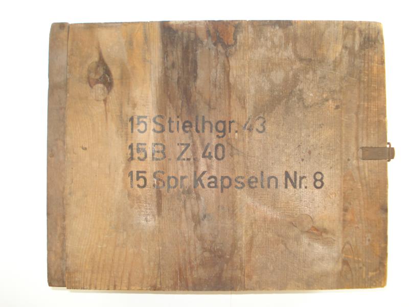 Late War, Wooden M43 Stick Grenade Box