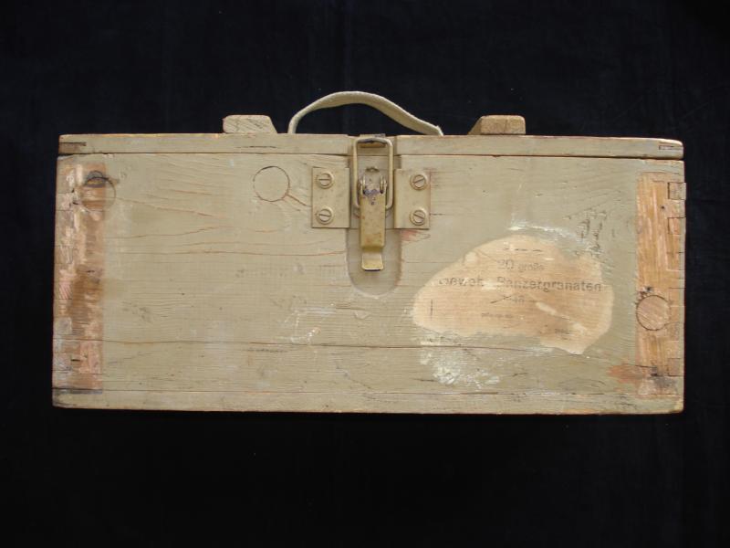 WW2 German Large Anti-Tank Rifle Grenade Transit Crate