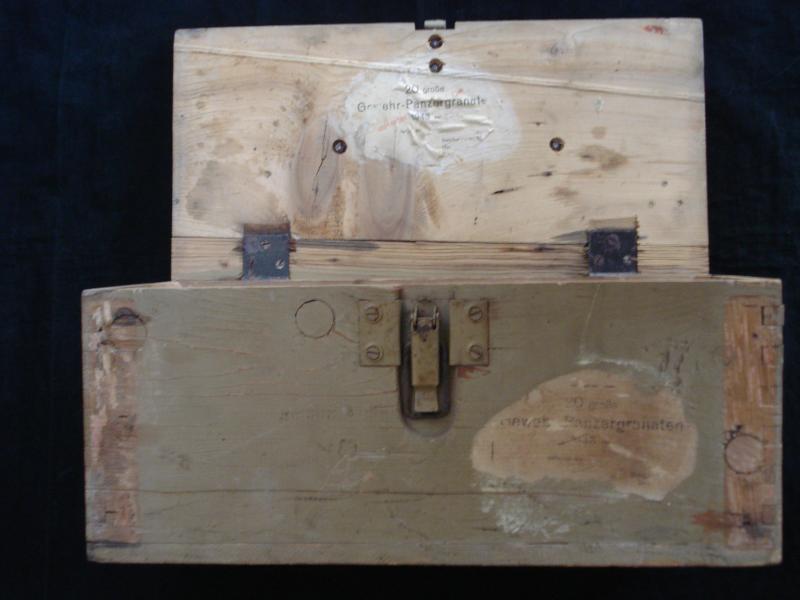 WW2 German Large Anti-Tank Rifle Grenade Transit Crate
