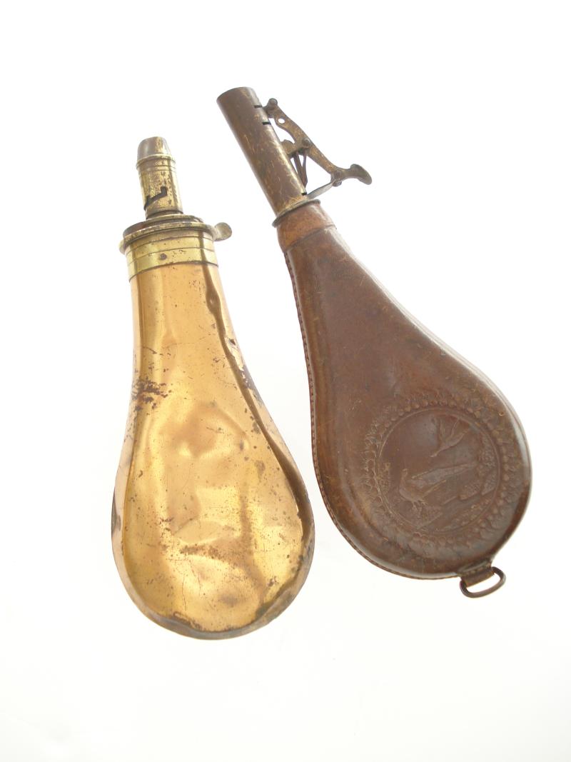 Pair Of Victorian Flasks