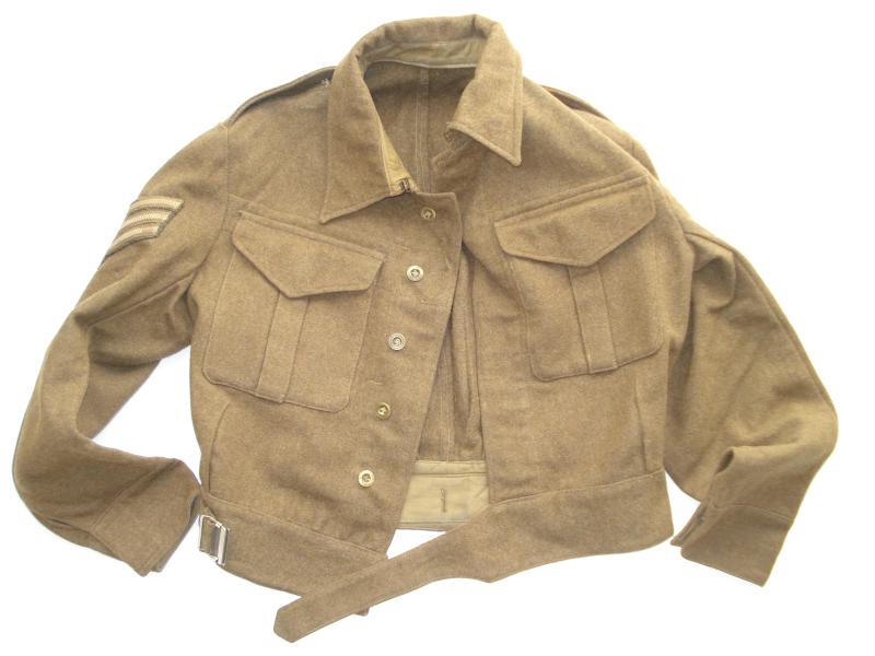 WW2 British 1940 Pattern Battledress Blouse, 1942 Dated