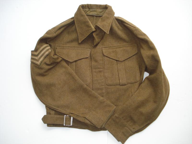 WW2 British 1940 Pattern Battledress Blouse, 1942 Dated